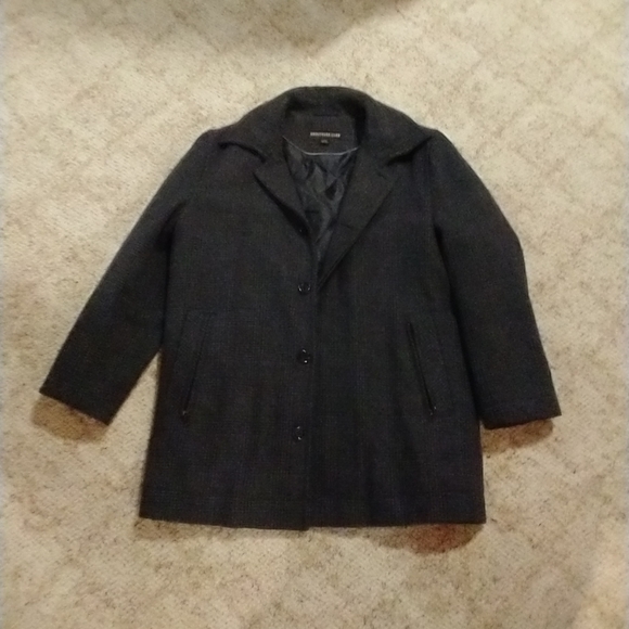 Size L boulevard pea coats thigh high men streetwear style jacket - Picture 6 of 16